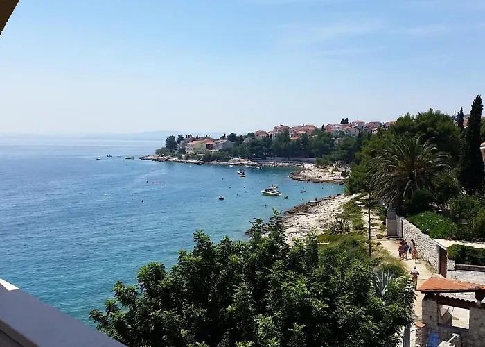 公寓 By The Sea Mavarstica, Ciovo - 11102 特罗吉尔